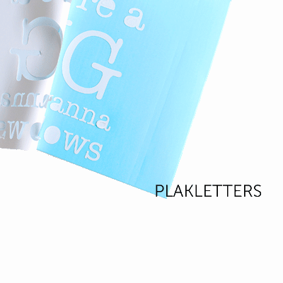 plakletters