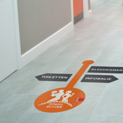 vloersticker